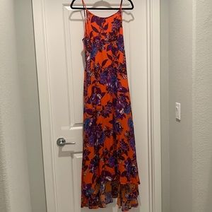 Free people high low maxi dress